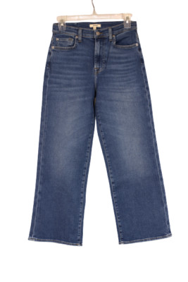 パンツ L'Appartement cropped wide denim 27 saige-wide-leg-crop-ag-ed-mid-