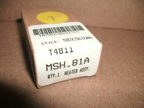 EATON CUTLER HAMMER MSH.81A 503C561G06 THERMAL OVERLOAD HEATER