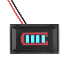 Waterproof 12-72V Lead acid Battery Tester 4S-20S Battery Capacity Indicator New