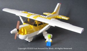 custom lego airplane