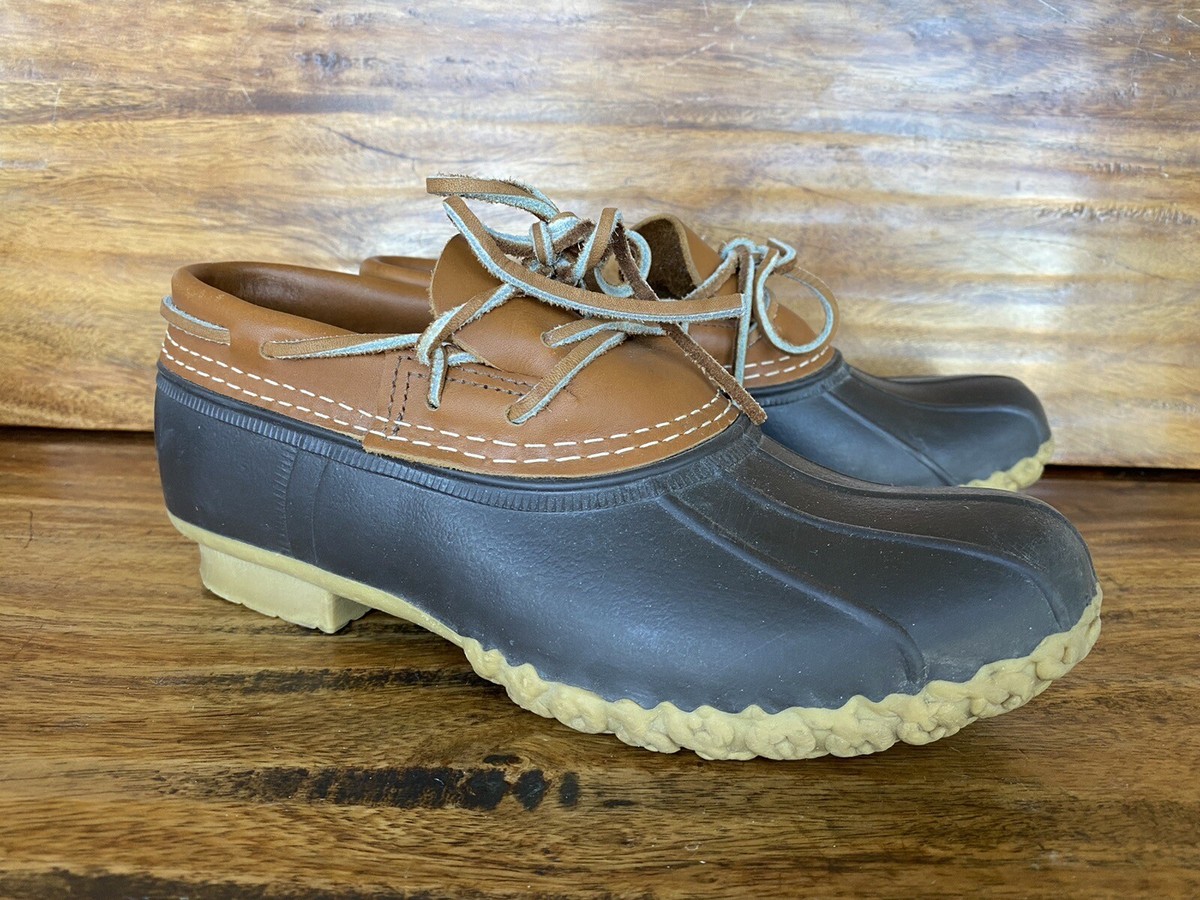 Bean Boots By L.L. Bean Shoes Tan Brown 6009 Made In The USA