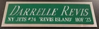 DARRELLE REVIS JETS NAMEPLATE FO AUTOGRAPHED SIGNED FOOTBALL-HELMET-JERSEY-PHOTO