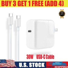 30W USB-C Power Charger Adapter for apple MacBook Air iPhone 11 12 Pro Max iPad