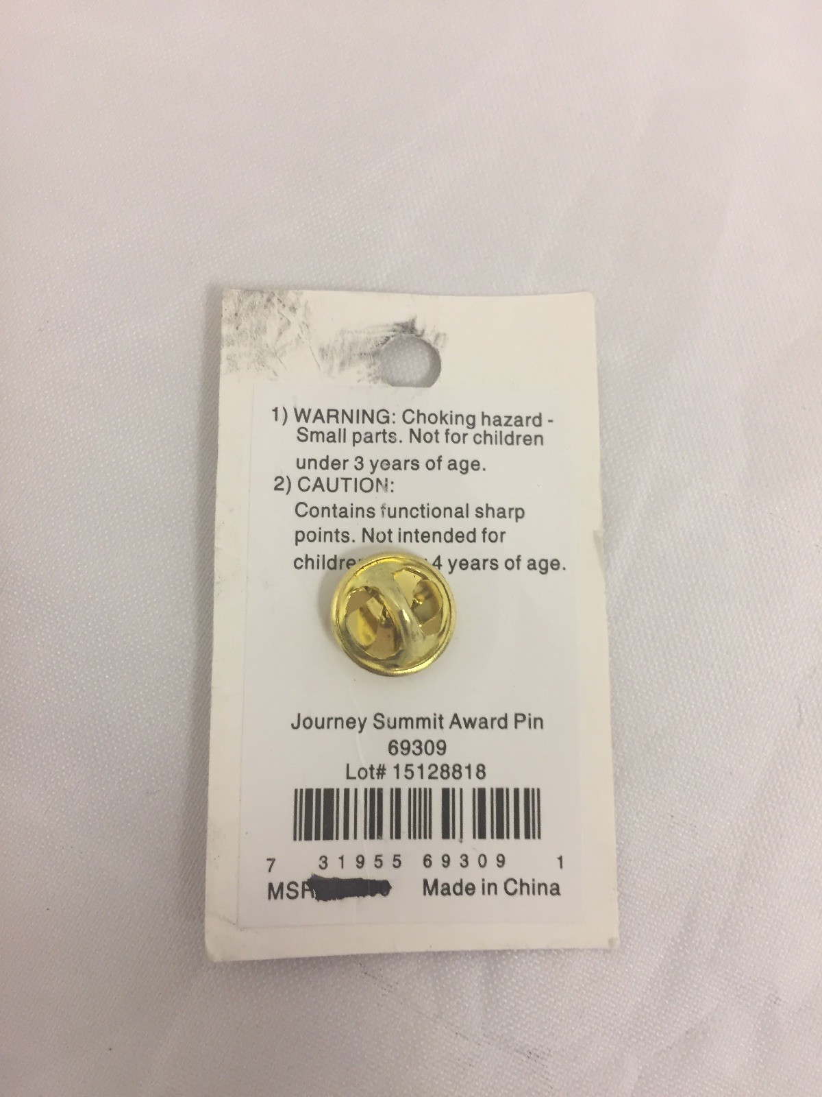 NEW Girl Scout Juniors JOURNEY SUMMIT AWARD PIN Leadership Highest