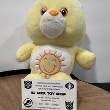 2006 Classic Care Bears Baby Funshine Bear 8  Plush Stuffed Sunshine