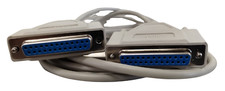 DB25 Female to DB25 Female Null Modem 6 Foot Cable PCM-1940-06