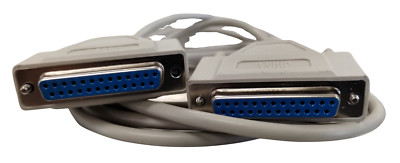 DB25 Female to DB25 Female Null Modem 6 Foot Cable PCM-1940-06