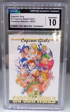 POP 1 CGC 10 Carddass Masters #SP4 CAPCOM GIRLS Cammy CHUN LI Felica MORRIGAN +