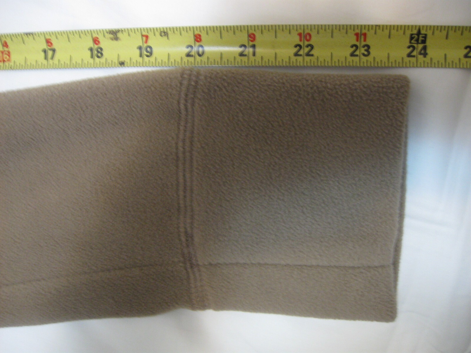 Women’s Calvin Klein Performance Quick dry Tan Fleece full zip Jacket