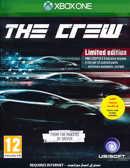 The Crew Limited Edition (Xbox One) NEW & Sealed English/Arabic  