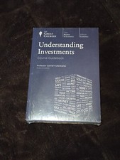 The Great Courses Understanding Investments SEALED Course Guidebook & 4 DVD Set