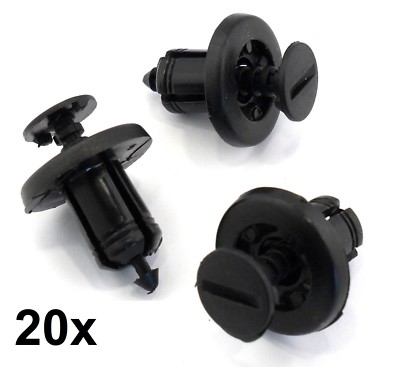 20x Spreizniete Stoßstange Radlauf Radkasten Clip RENAULT DACIA LOGAN 7703072360