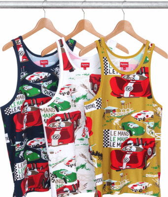 Supreme Le Mans Tank Top Gold S/S 13 | eBay