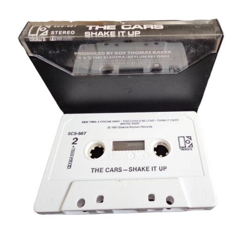 The Cars Shake It Up Cassette Tape 1981 Asylum Records Preowned - Picture 2 of 2