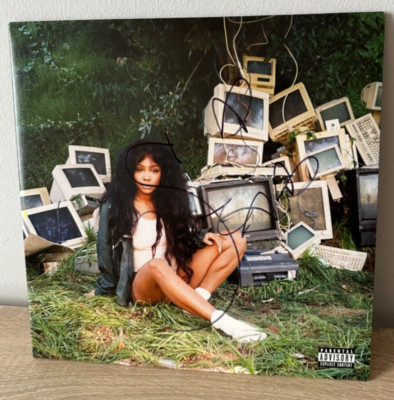 [ORIGINAL] Ctrl - Sza signed vinyl - LIMITED EDITION - green vinyl