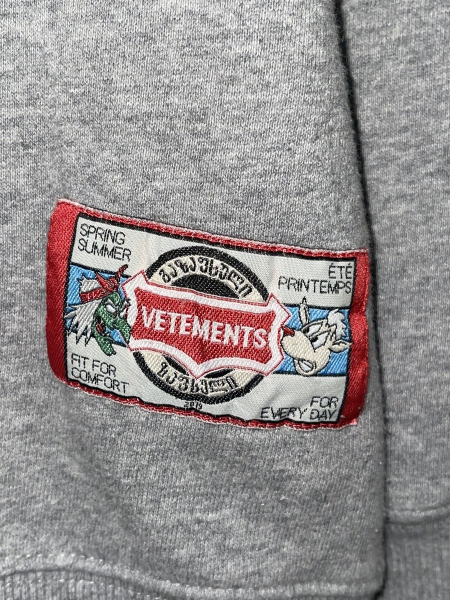 Vetements Augmented Reality Cartoon Hoodie Large | eBay Vetements Augmented Reality Cartoon Hoodie Large | eBay