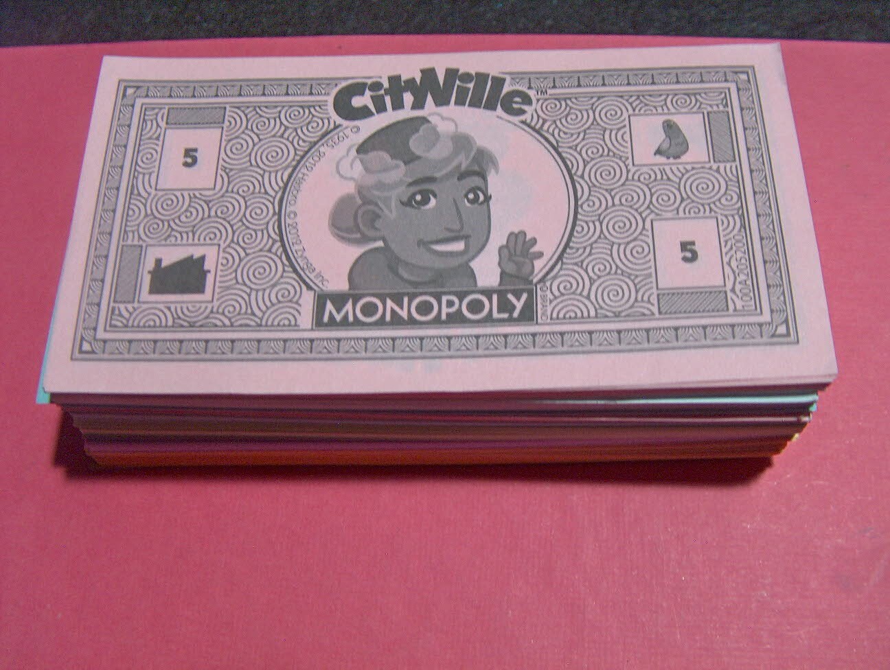Monopoly Cityville Board Game Replacement Pieces - set of money | eBay