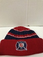 Chicago Fire MLS Cuffed Knit Hat Team Color O/S