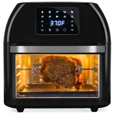 BCP 16.9qt 1800W 10-in-1 XXXL Air Fryer Countertop Oven, Rotisserie, Dehydrator