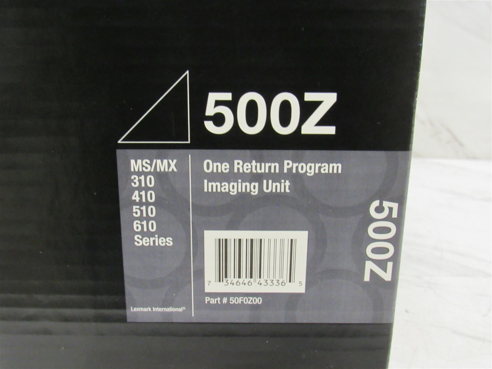 lexmark return program imaging unit 500z
