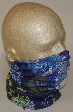 Tropical Flower Fancy Tubular Multi Function Headwear Balaclava Beanie Cap Scarf