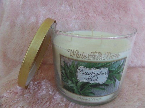 Bath & Body Works 3 Wick Home Scented Candle Eucalyptus Mint 14.5 Oz - Picture 2 of 6