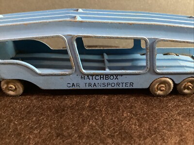 Matchbox Lesney Accessory Pack No. 2 Bedford Car Transporter, Blue