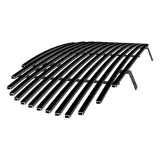 Fits 2006-2009 Buick Lucerne Main Upper Stainless Black Billet Grille Insert