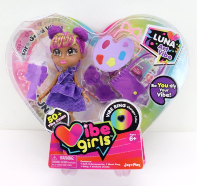 Vibe Girls Luna Art Vibe Doll w/Accessories NIB