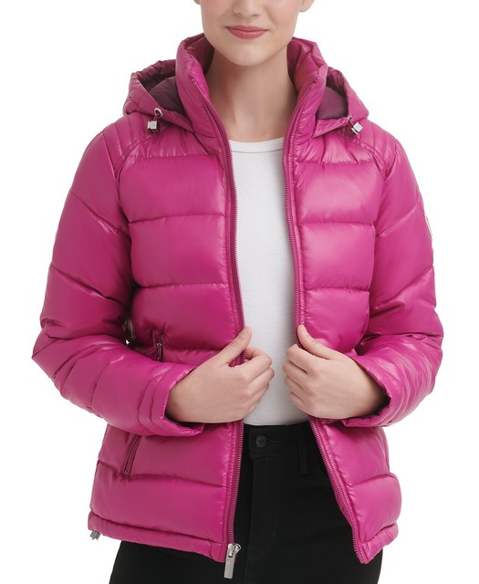 guess purple jacket