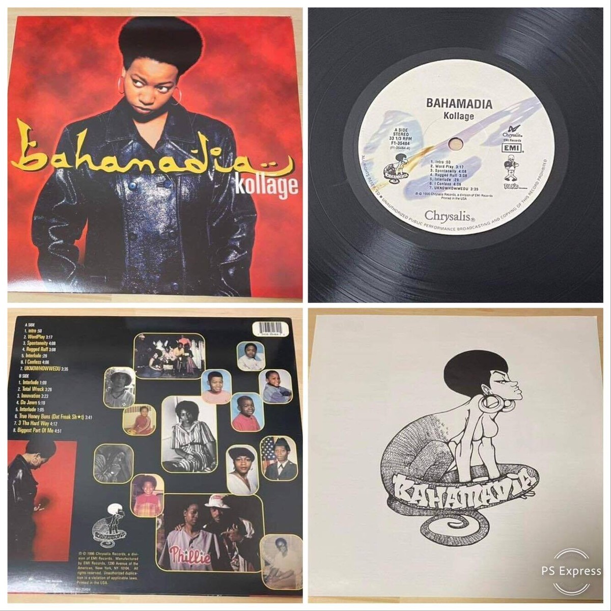 ヒップホップ+ラップ Bahamadia - Kollage (Instrumentals) Bahamadia - Kollage (Instrumentals)