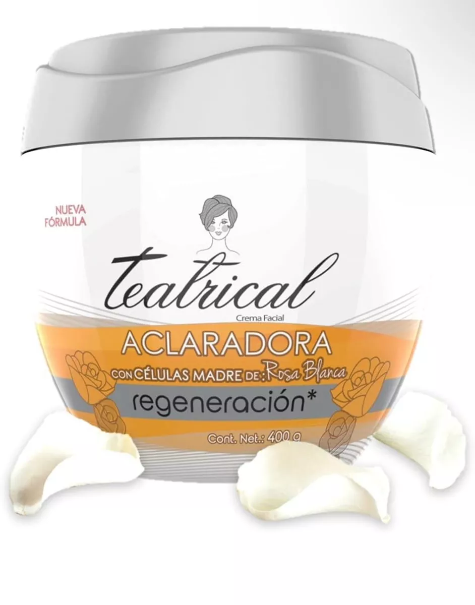 TEATRICAL CREMA ACLARADORA CELULAS MADRE 400G JUMBO JAR 14OZ LIGHTENING CREAM