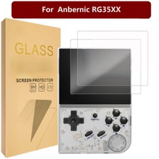 2PCS 9H Tempered Glass Cover Guard Saver Screen Protector For Anbernic RG35XX