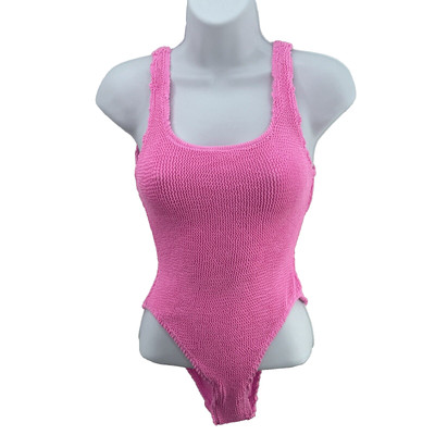 Moda Minx Scrunch Swimsuit, Size XS, Pink, RRP £40