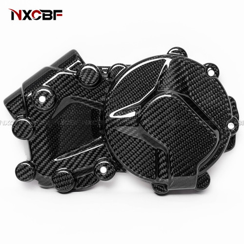 For 2009-2019 BMW S1000RR Carbon Fiber Side Engine Alternator Case Cover Fairing