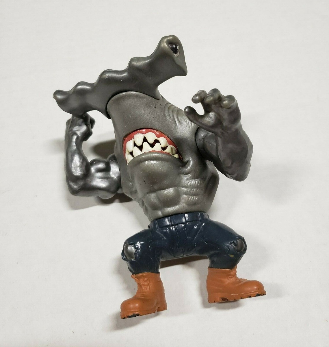 1994 Street Sharks Jab Metallic Variant Working Mechanism