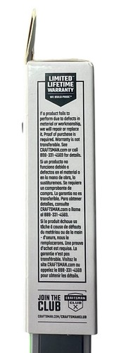 CRAFTSMAN Torpedo Level, Magnetic, 9 inch CMHT43191G New Fast Ship - Picture 6 of 8