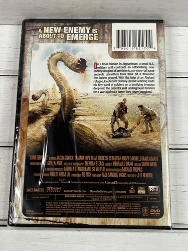 Sand Serpents DVD 2009 Widescreen Jeff Renfroe Jason Gedrick Sealed - Picture 9 of 11