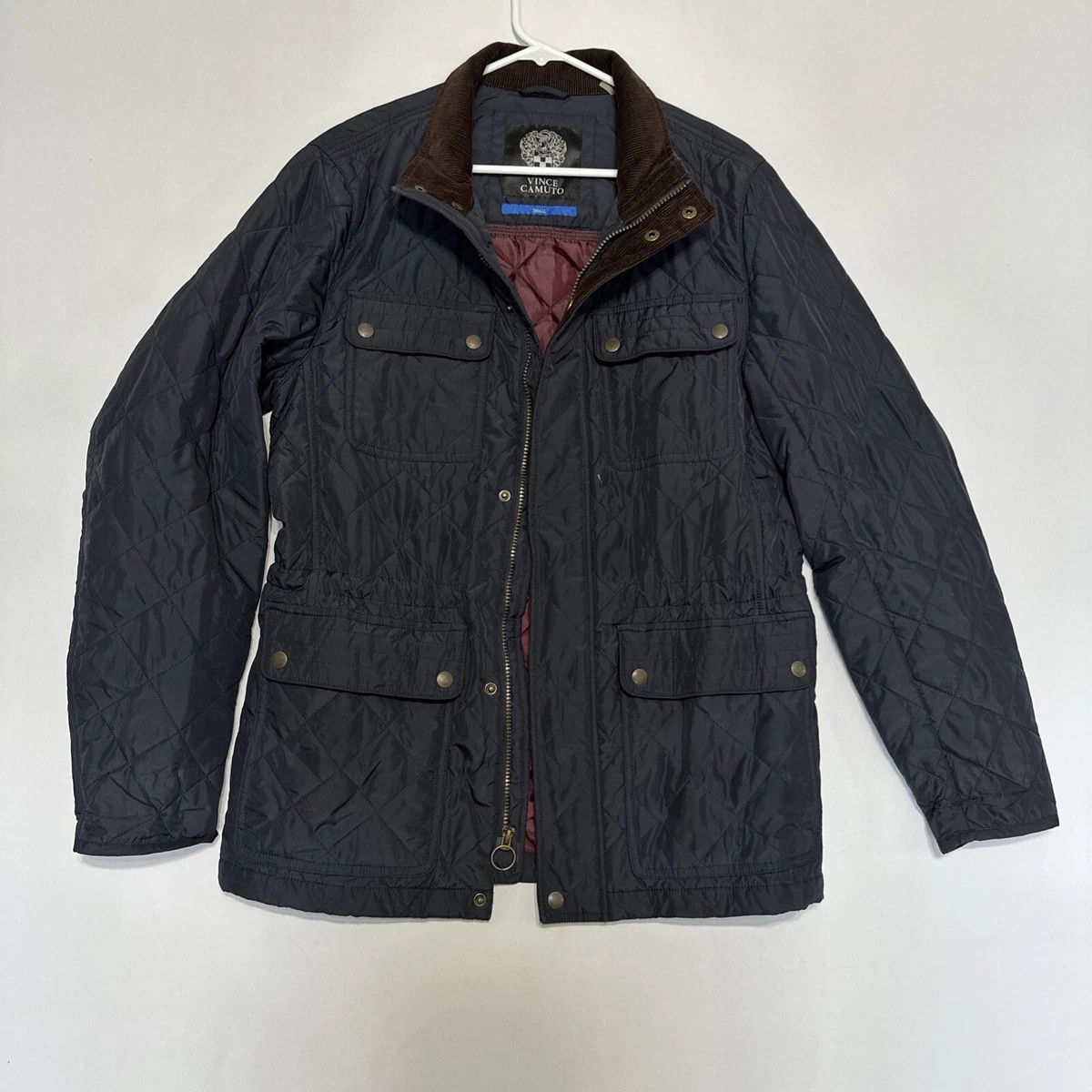 Bomber Vince Camuto Jacquard Doré - Taille M - Neuf Avec étiquettes, MSRP 159€