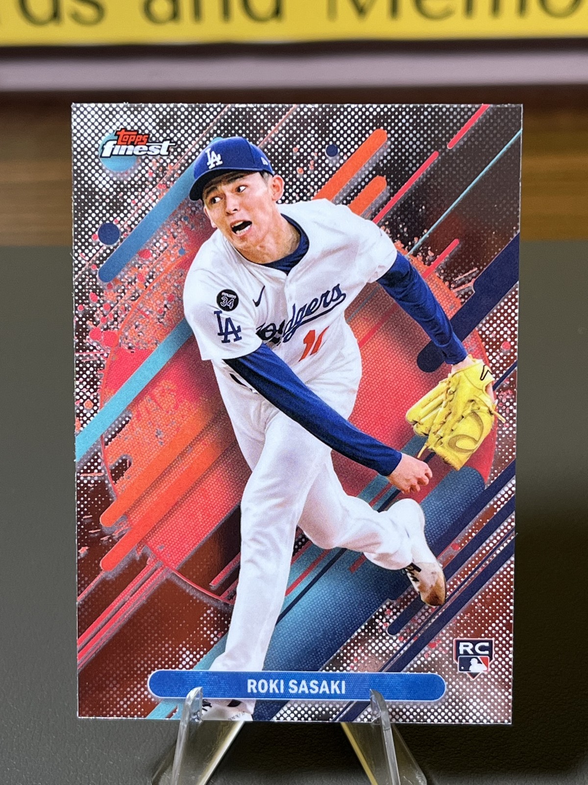 2025 Topps Finest - Rare Roki Sasaki #288 (RC)