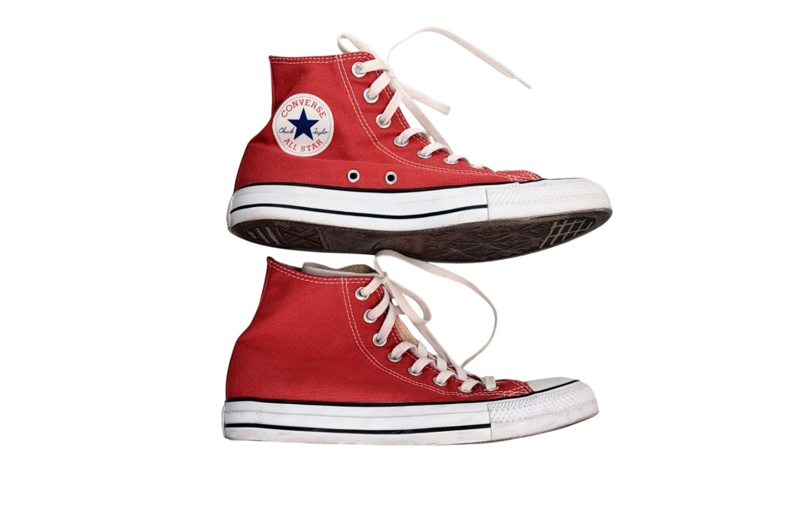 Converse Chuck Taylor All Star Red High-Top Sneakers Women Size 9 Men 7 Canvas thumbnail 11