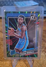 2023-24 Panini Donruss - Rated Rookie Cason Wallace #231 Holo Green Laser (RC)