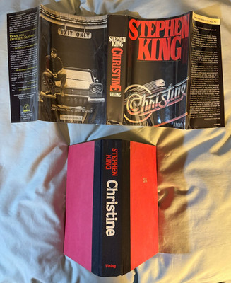 Christine by Stephen King - Trade First Edition VG+ 1983 slight wear at DJ spine