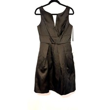 Alfred Sung Black Cocktail Dress. Size 8. NWT.
