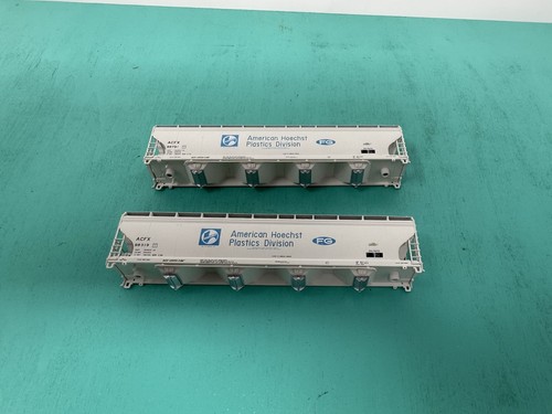 Atlas N - Covered Hopper - No Trucks/ Package - American Hoechst ACFX ...