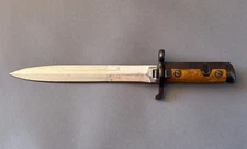 Krag-Jorgensen M-1944 Bayonet - Norwegian Resistance Issue - Rare #3119 of 4600