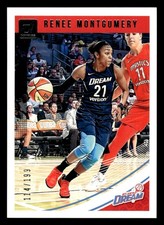 Renee Montgomery 2019 Donruss WNBA Silver Press Proof #41 /199,QTY