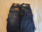 Mens 8 Jean lot American eagle Hollister Gap Guess Levi, etc 32x32 31x32 34x34 — photo 1