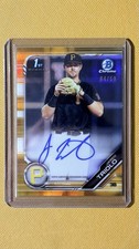 2019 Bowman Draft Chrome Pick Gold Refractor /50 Jared Triolo #CDA-JT Auto