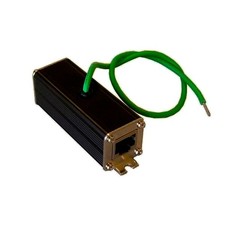 Tycon Network Lightning/Surge Protector 10Gbps Data Rate LAN/PoE 70V Clamp Volta